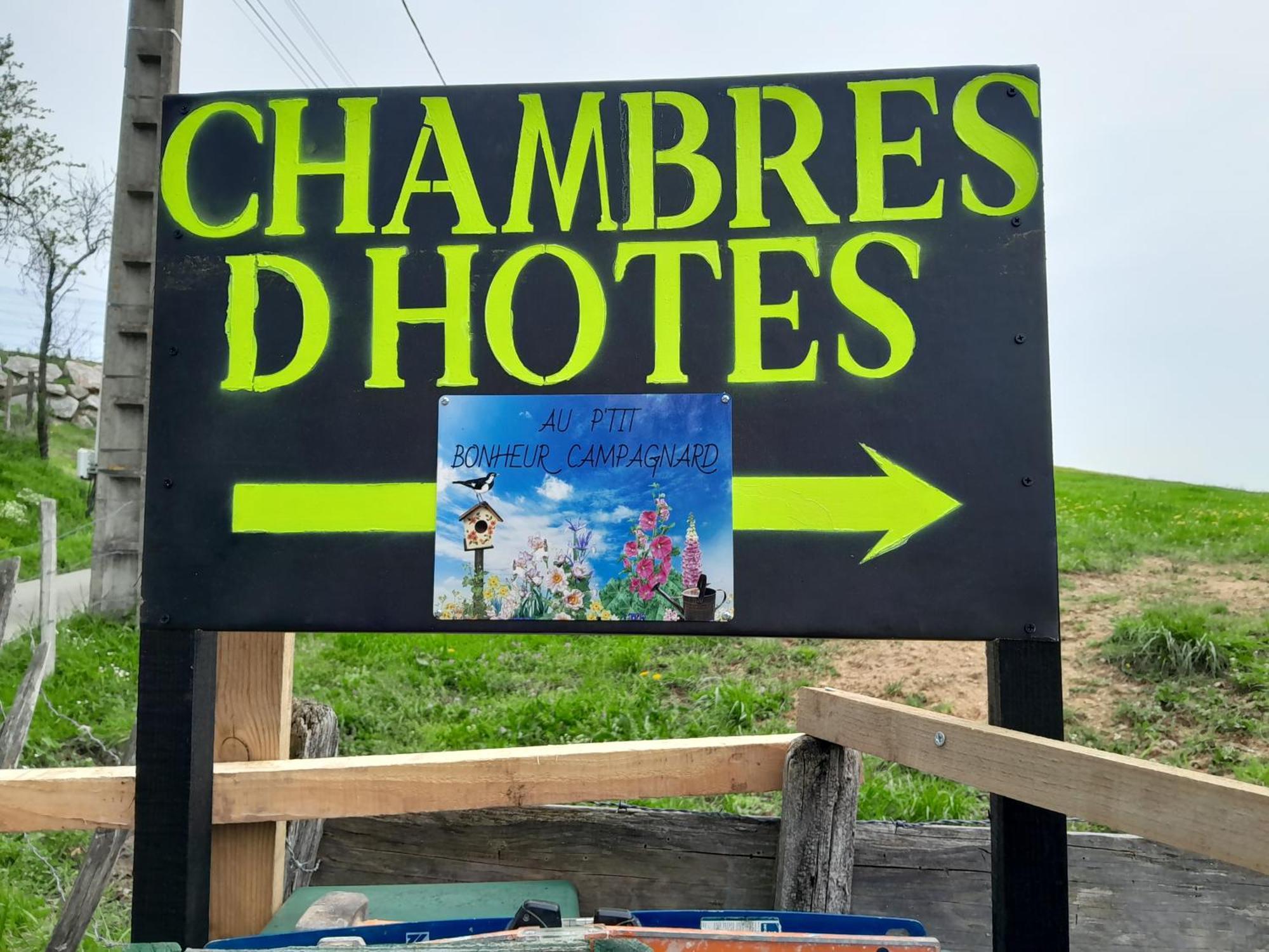 Chambres D Hotes Au P'Tit Bonheur Campagnard Jarnosse Luaran gambar